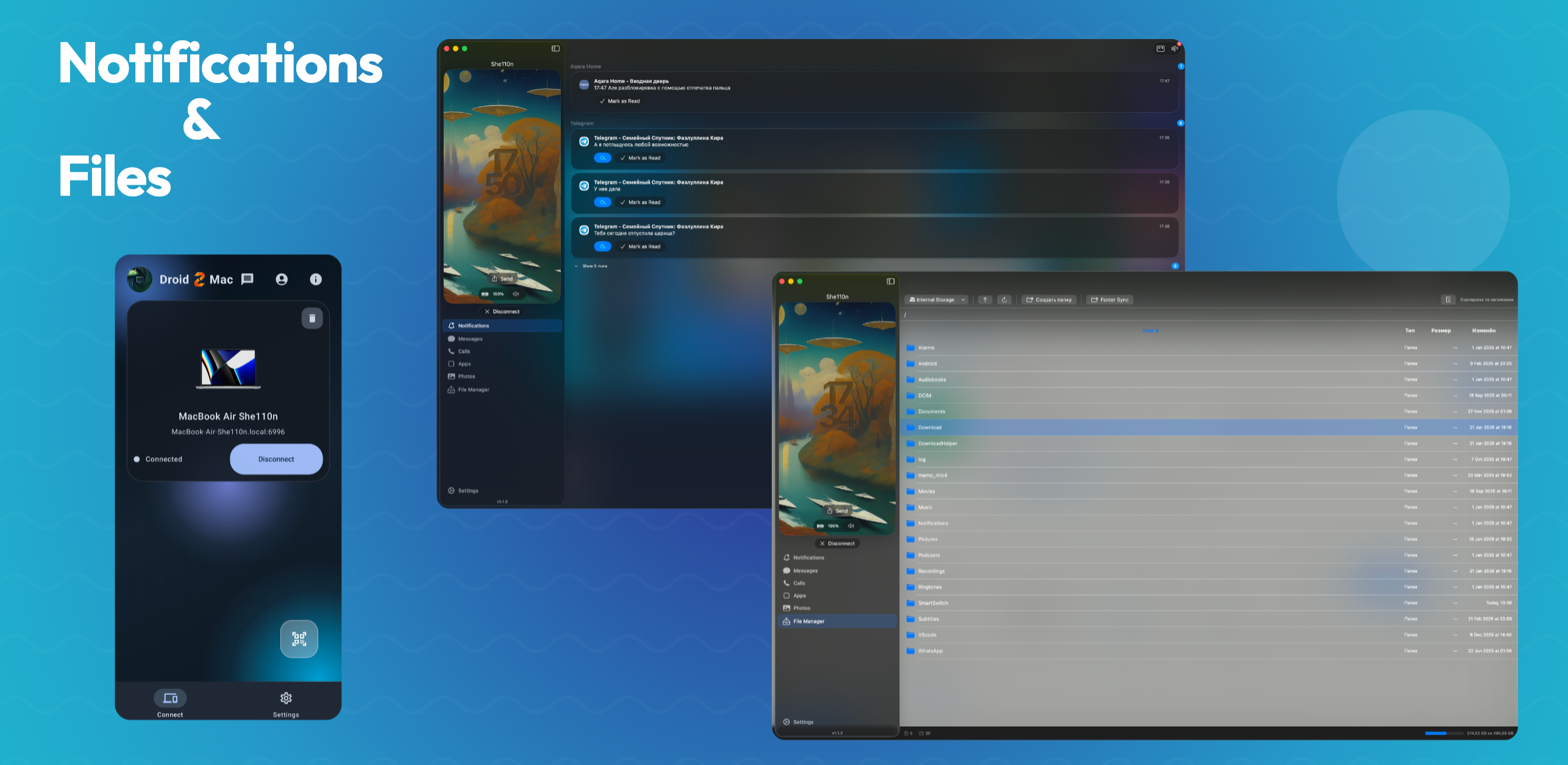Droid Pc Droid2PC - sync Android with Windows and PC